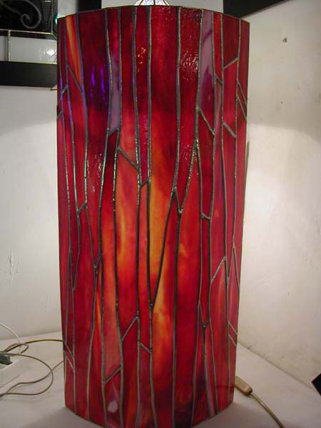 Appliques murales et vitrail 236 - en tube