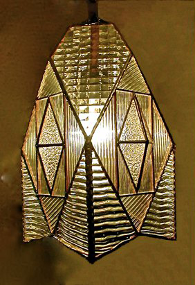 Lampe en suspension style marocain